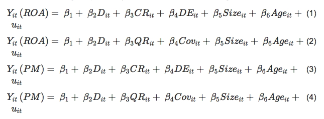 Figure 1 Equations 1-4