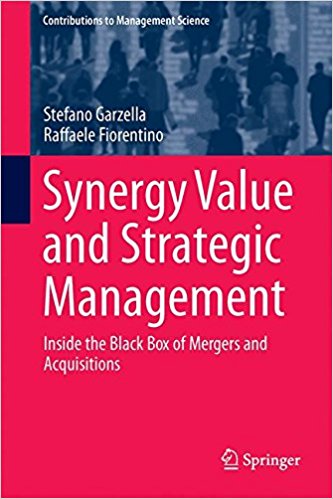 Cover for Book Synergy Value and Strategic Management written by Garzella, Stefano, Fiorentino, Raffaele
