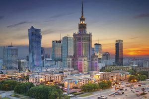 Picture of Warsaw, Poland, as a location for valuation, m&a, post merger integration