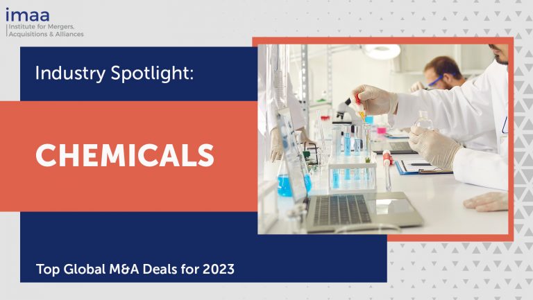 Industry Spotlight: Top Monthly M&A Deals Chemicals Industry