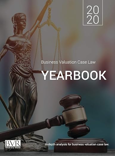 Book cover of the BV Case Law Yearbook (2020) in IMAA E-Library