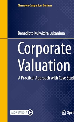Book cover of Corporate Valuation - A Practical Approach with Case Studies in IMAA e-library