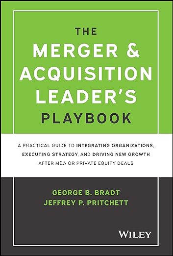 Book cover of The Merger & Acquisition Leader's Playbook in IMAA e-library