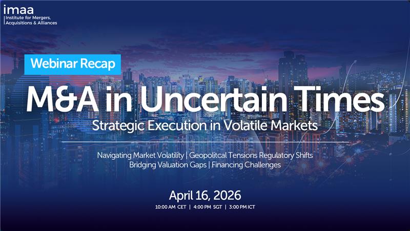 M&A Webinar