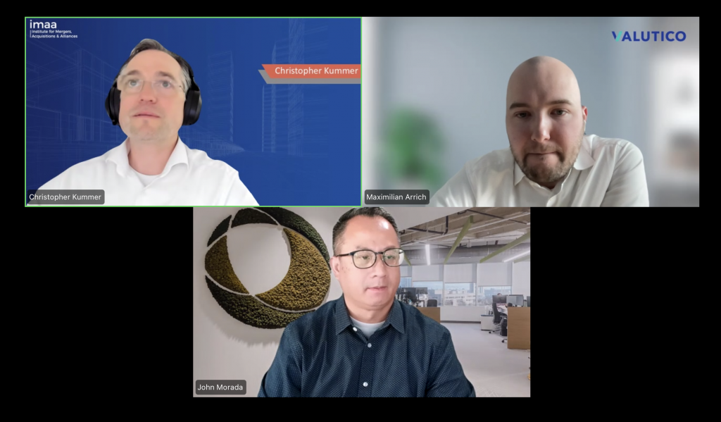 AI in mergers and acquisitions webinar